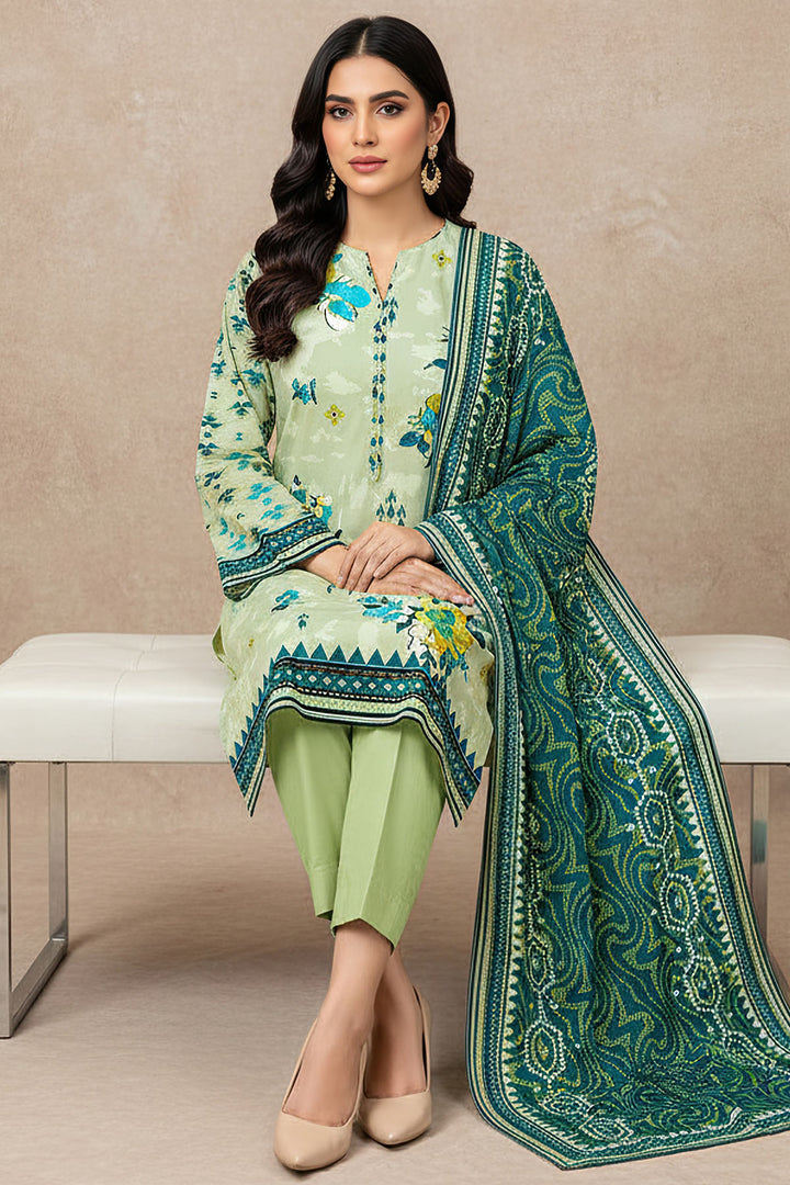 5627-FAIHA DIGITAL PRINTED KHADDAR UNSTITCHED