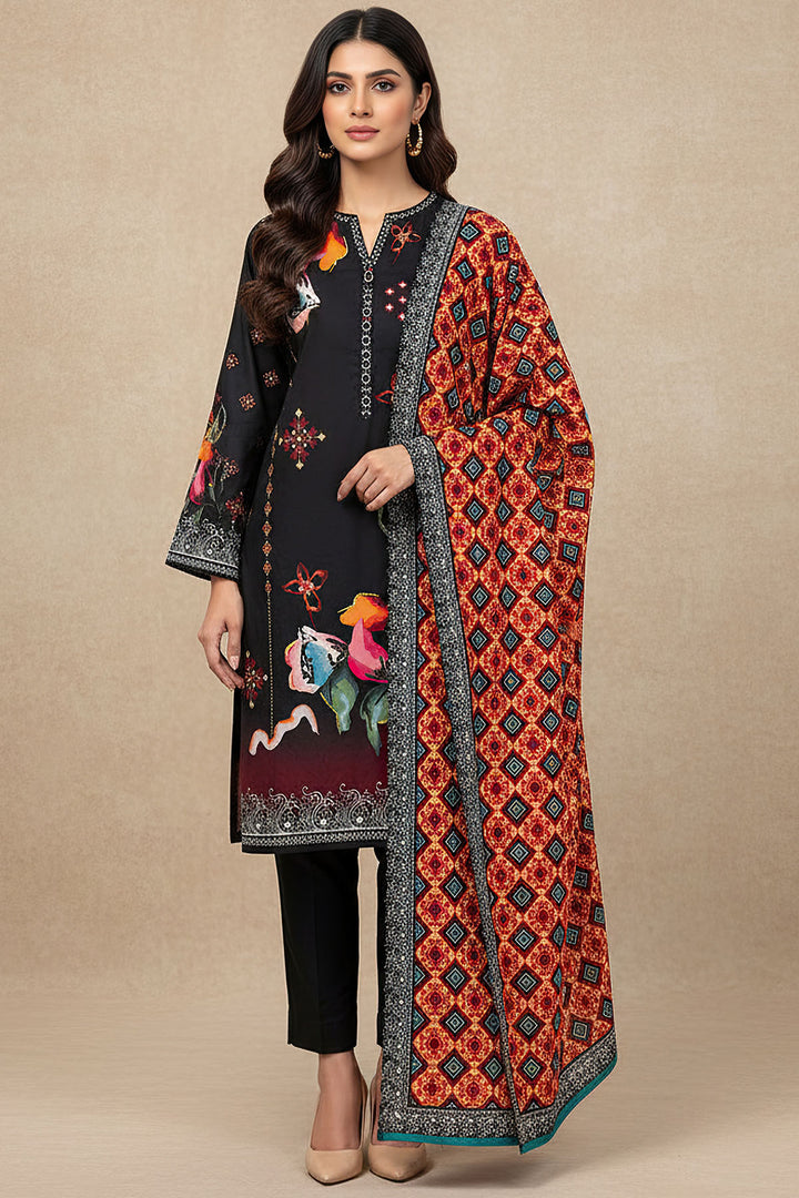 5628-NEDA DIGITAL PRINTED KHADDAR UNSTITCHED