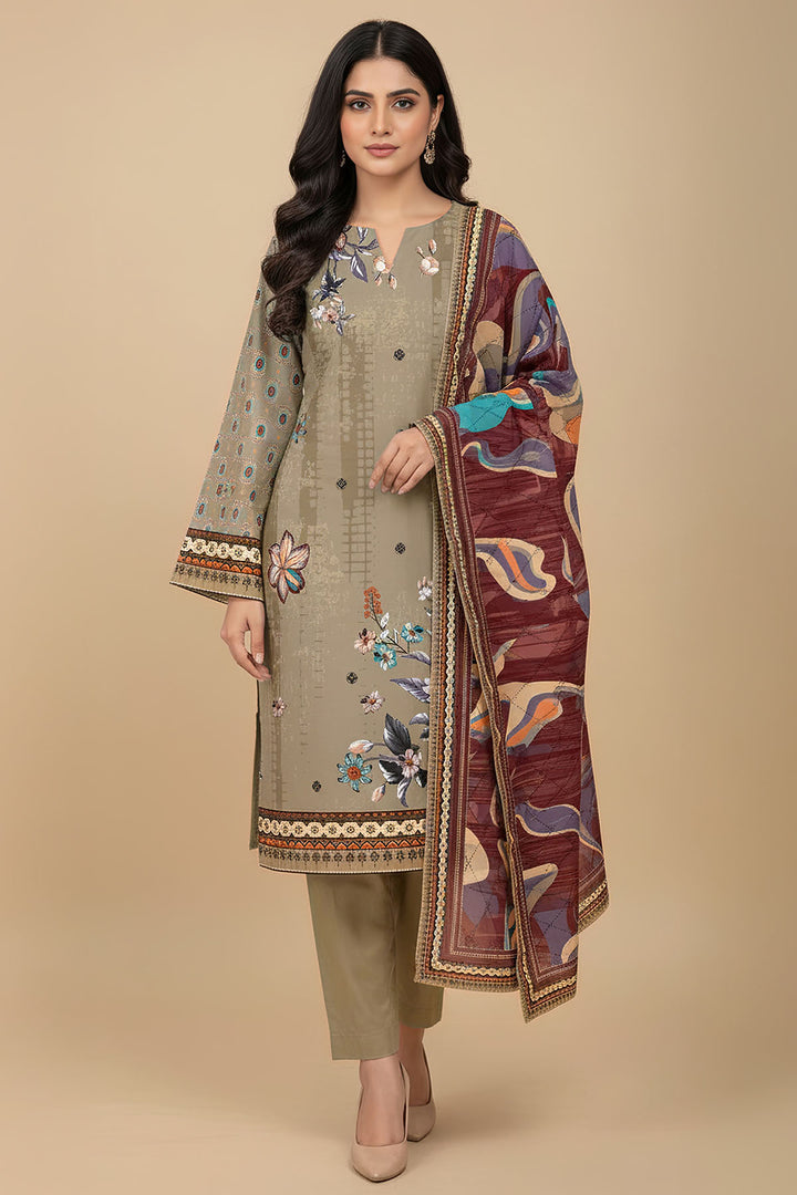 5629-AIMAL DIGITAL PRINTED KHADDAR UNSTITCHED
