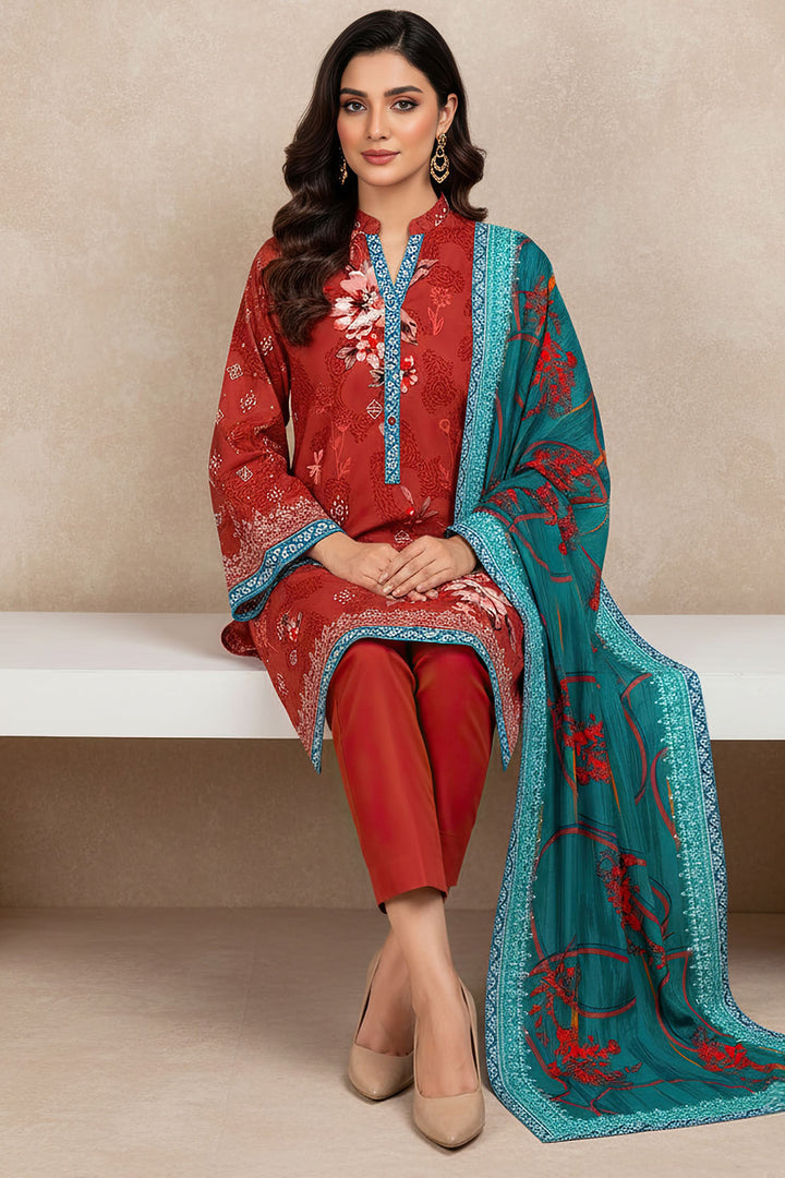 5630-ROHA DIGITAL PRINTED KHADDAR UNSTITCHED