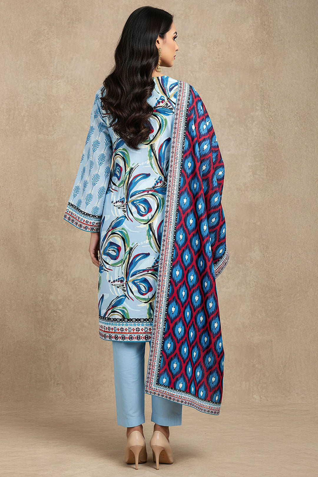 5631-KYRA DIGITAL PRINTED KHADDAR UNSTITCHED