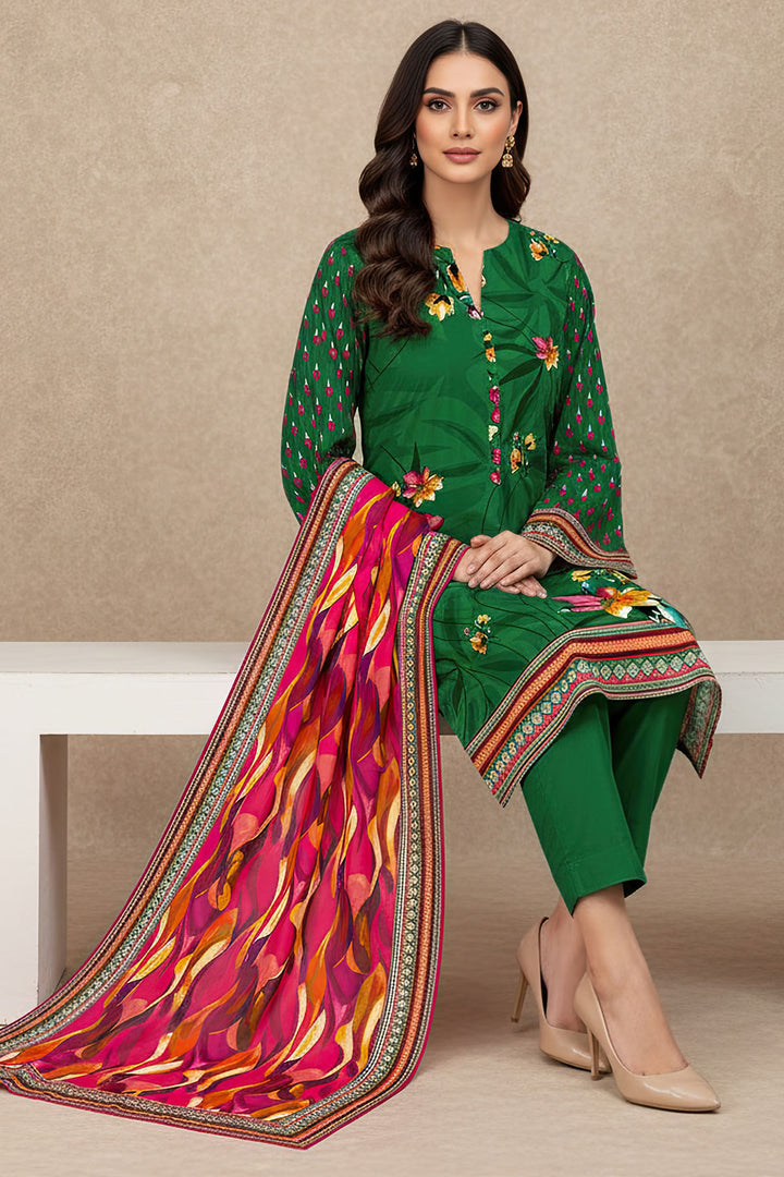 5632-CYRA DIGITAL PRINTED KHADDAR UNSTITCHED