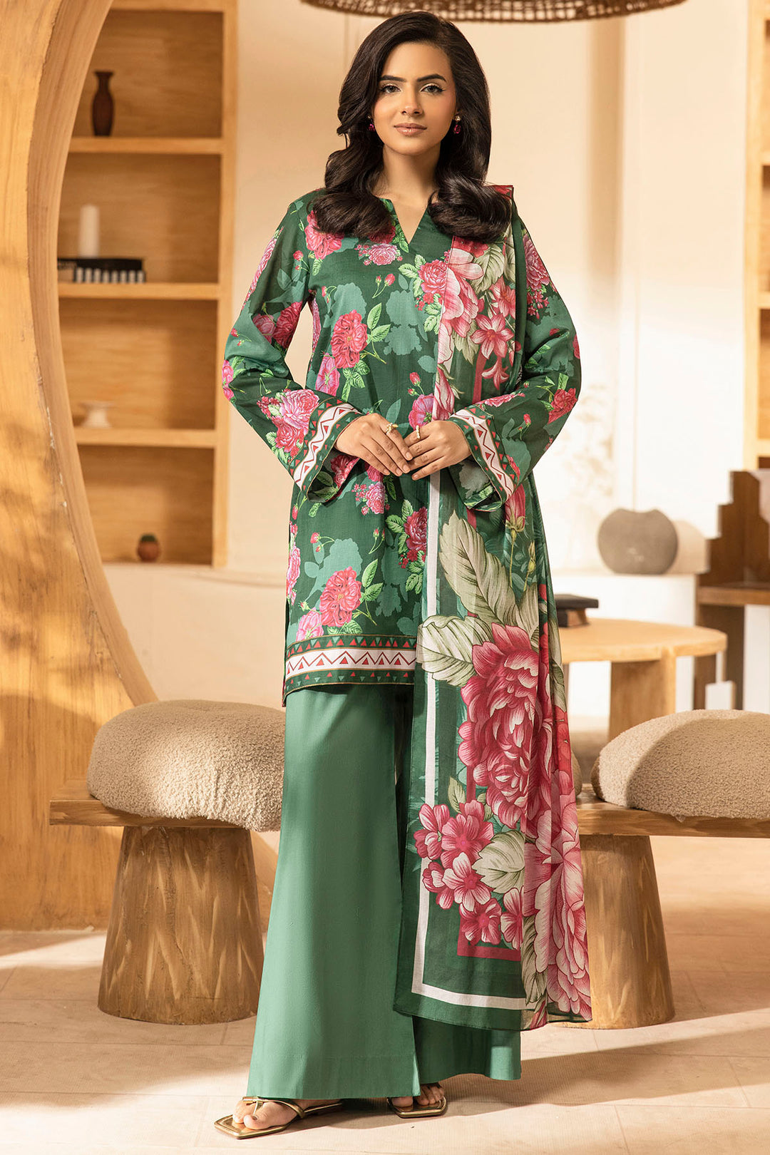 2025 RANG BY MOTIFZ DIGITAL PRINTED LAWN VOL 8