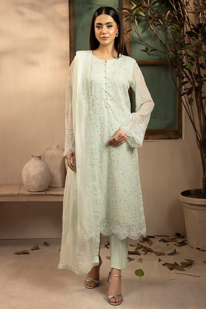 5646-HELENE EMBROIDERED CRINKLE CHIFFON UNSTITCHED