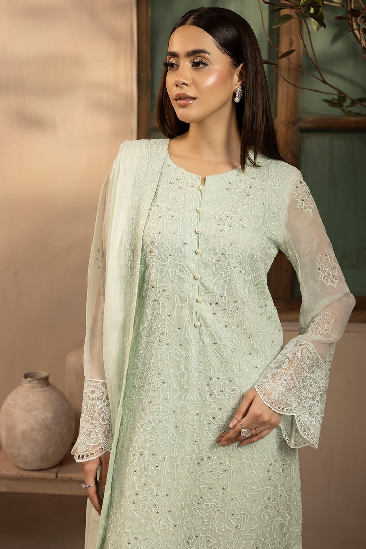 5646-HELENE EMBROIDERED CRINKLE CHIFFON UNSTITCHED