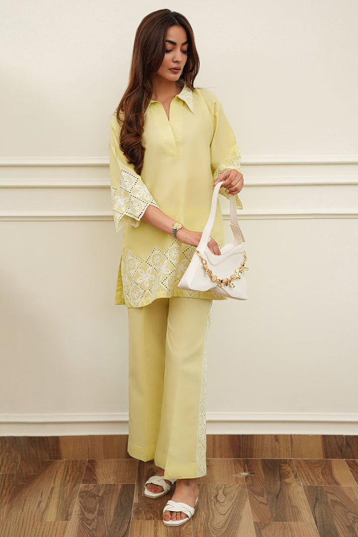 5656-ALLIRA EMBROIDERED CAMBRIC STITCHED