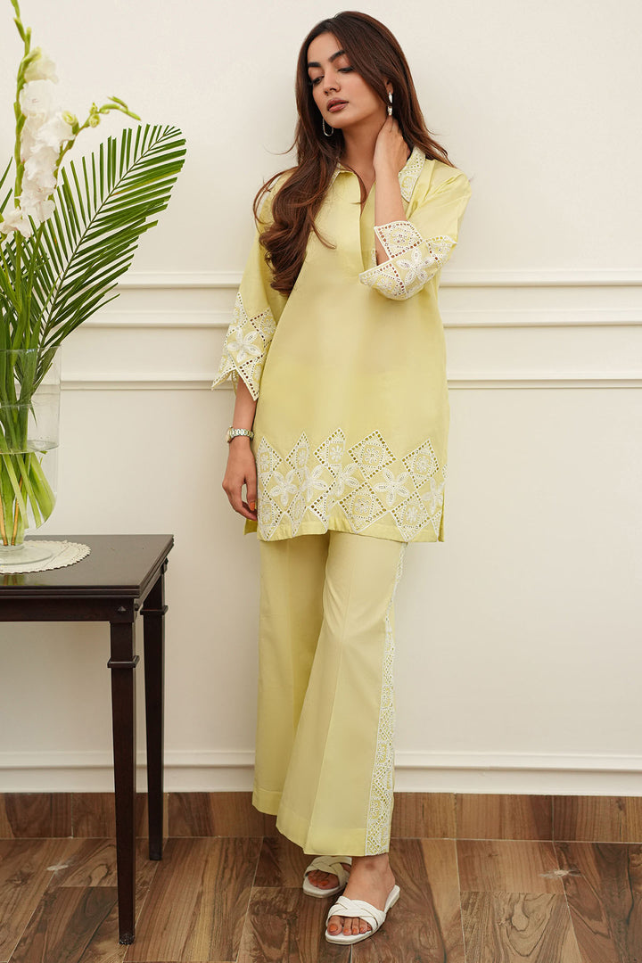 5656-ALLIRA EMBROIDERED CAMBRIC STITCHED