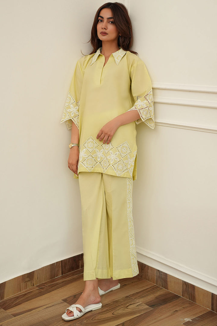 5656-ALLIRA EMBROIDERED CAMBRIC STITCHED