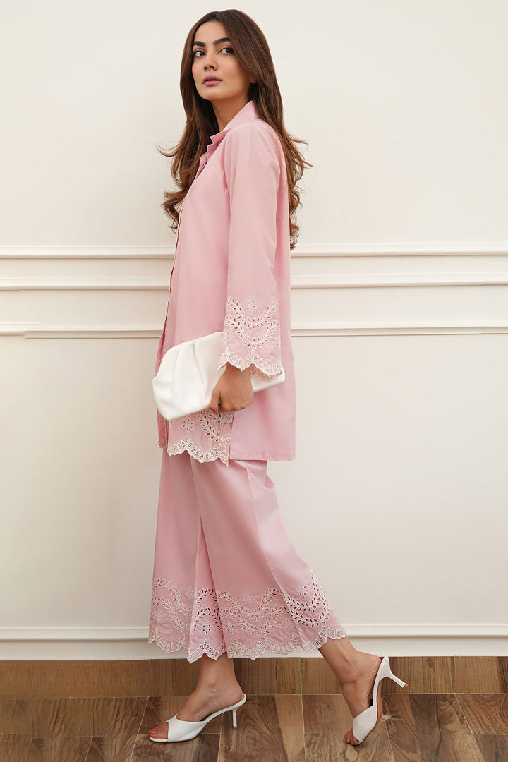 5657-KOAMI EMBROIDERED CAMBRIC STITCHED