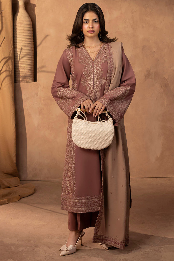 5679-JOEY EMBROIDERED KHADDAR UNSTITCHED