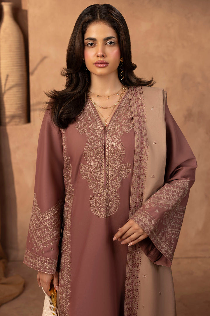 5679-JOEY EMBROIDERED KHADDAR UNSTITCHED