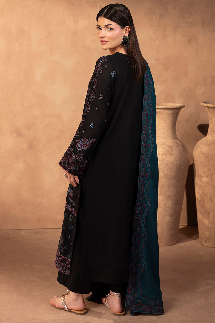 5680-SIERRA EMBROIDERED KHADDAR STITCHED
