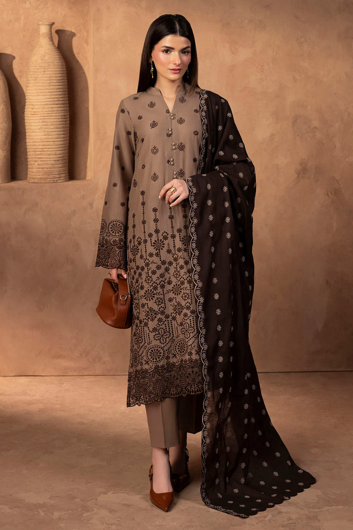 5682-COCO EMBROIDERED KHADDAR UNSTITCHED