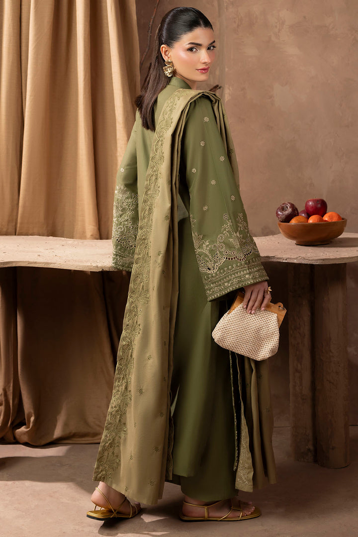 5684-RIGEL EMBROIDERED KHADDAR UNSTITCHED