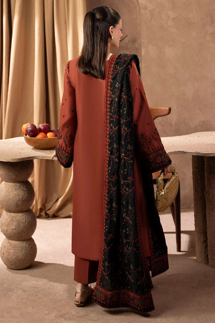 5685-ALYSSA EMBROIDERED KHADDAR UNSTITCHED