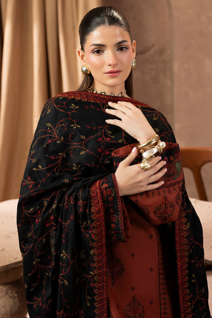 5685-ALYSSA EMBROIDERED KHADDAR UNSTITCHED