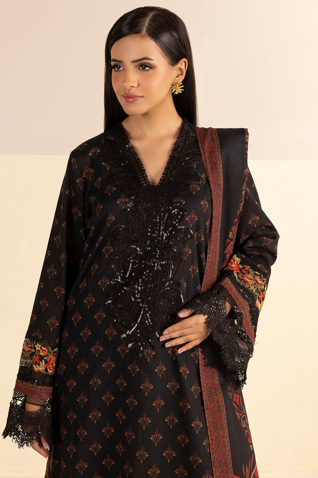 5703-MIRAL DIGITAL PRINTED LINEN UNSTITCHED