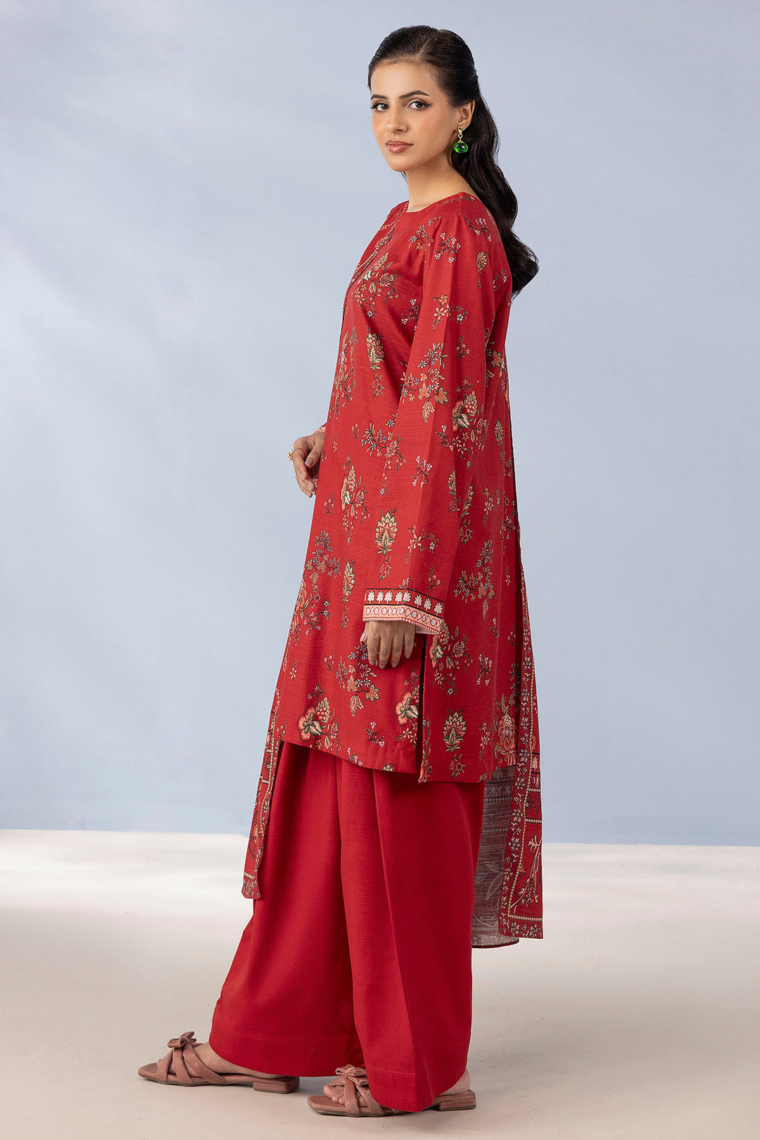 5723-HELMA DIGITAL PRINTED KHADDAR STITCHED