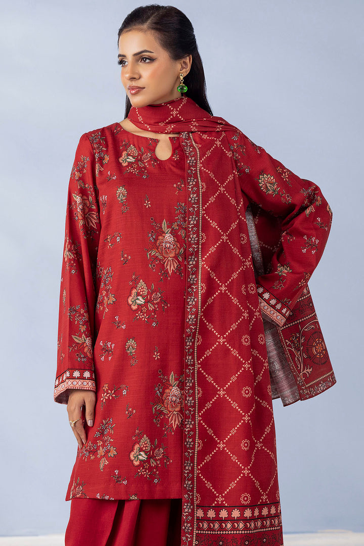 5723-HELMA DIGITAL PRINTED KHADDAR STITCHED