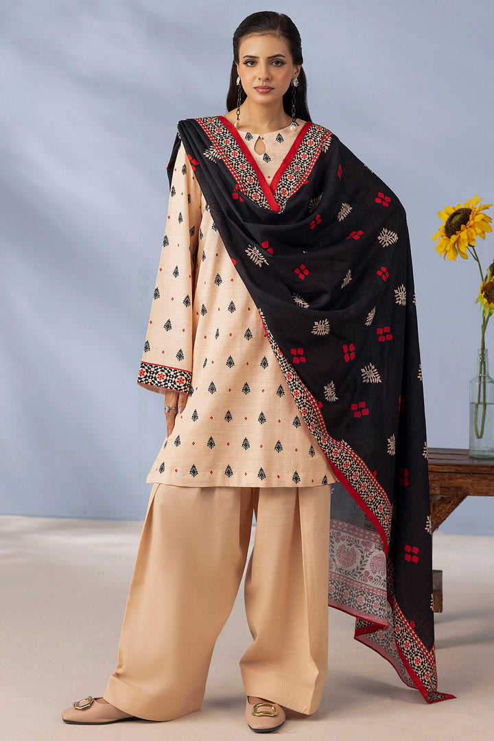 5724-INARA DIGITAL PRINTED KHADDAR STITCHED