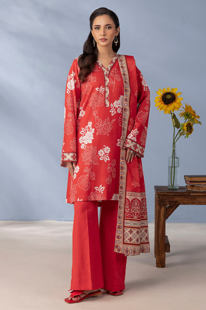 5725-EIRA DIGITAL PRINTED KHADDAR STITCHED