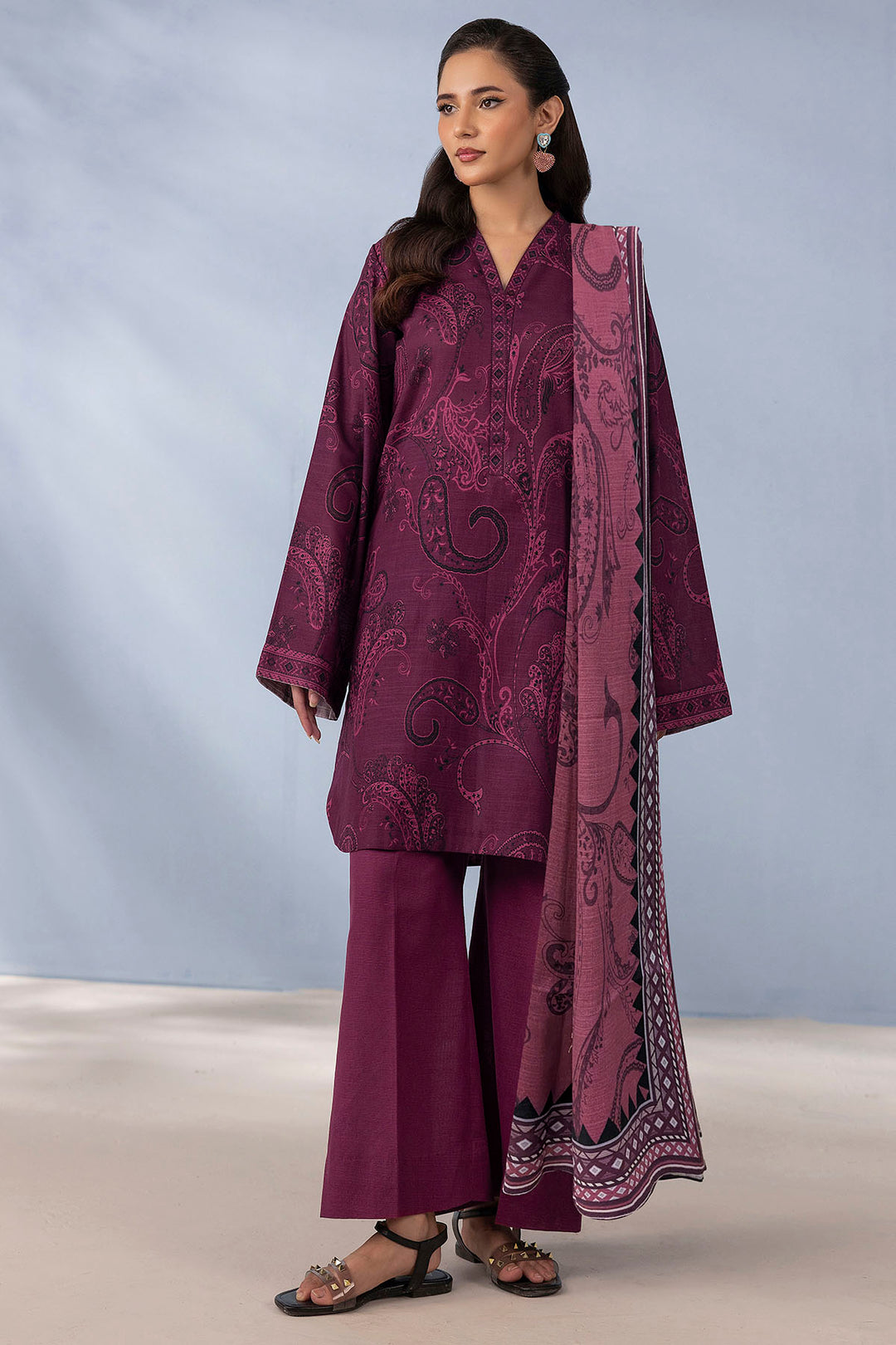 5726-ALAYA DIGITAL PRINTED KHADDAR STITCHED
