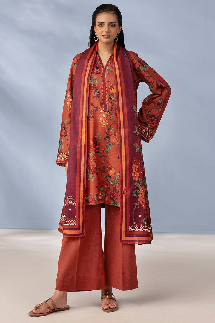 5729-ZIMAL DIGITAL PRINTED KHADDAR UNSTITCHED