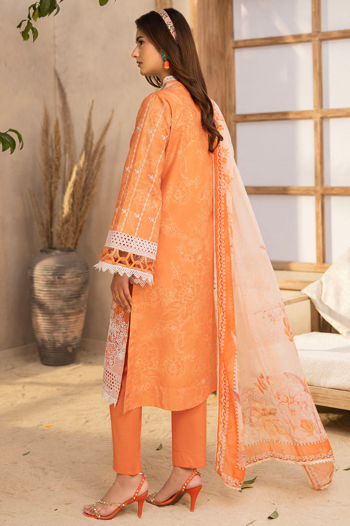 5732-STAR DUST EMBROIDERED LAWN STITCHED