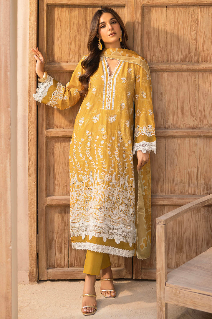 5735-LIMELIGHT EMBROIDERED LAWN STITCHED
