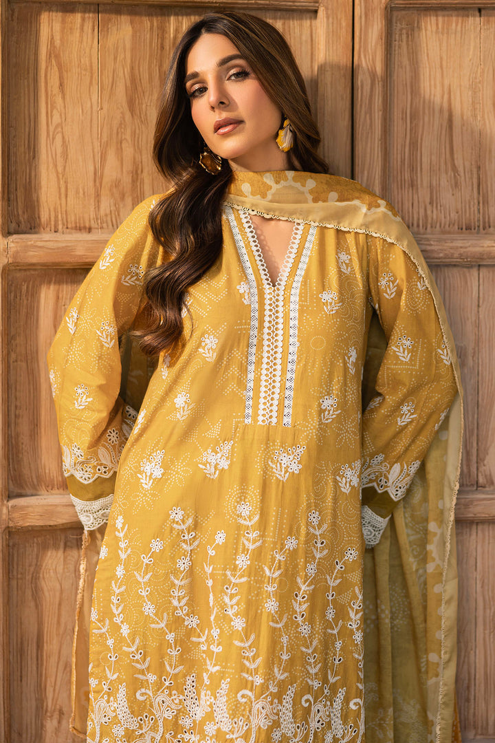 5735-LIMELIGHT EMBROIDERED LAWN STITCHED