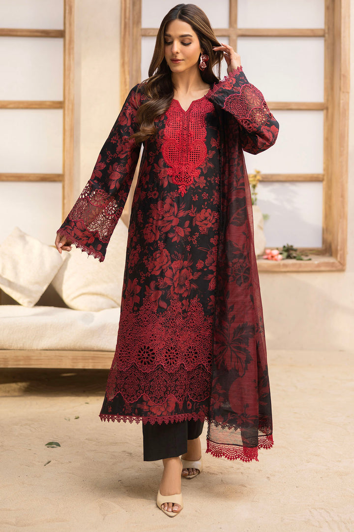 5738-MUSE EMBROIDERED LAWN STITCHED