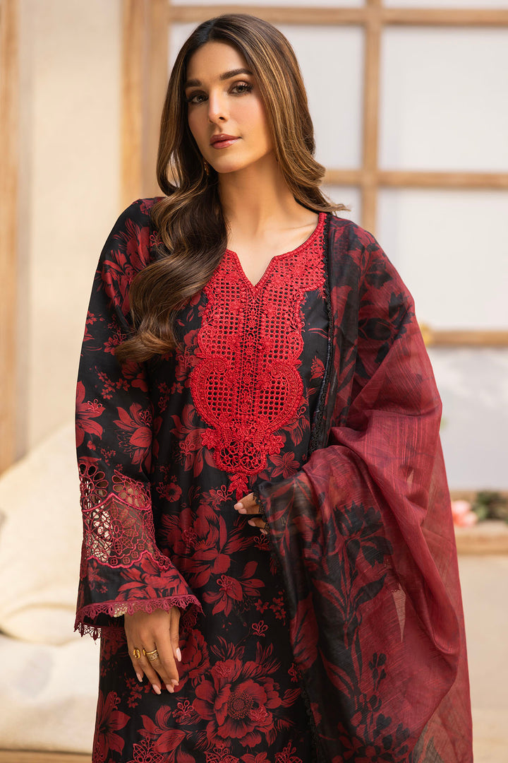 5738-MUSE EMBROIDERED LAWN STITCHED