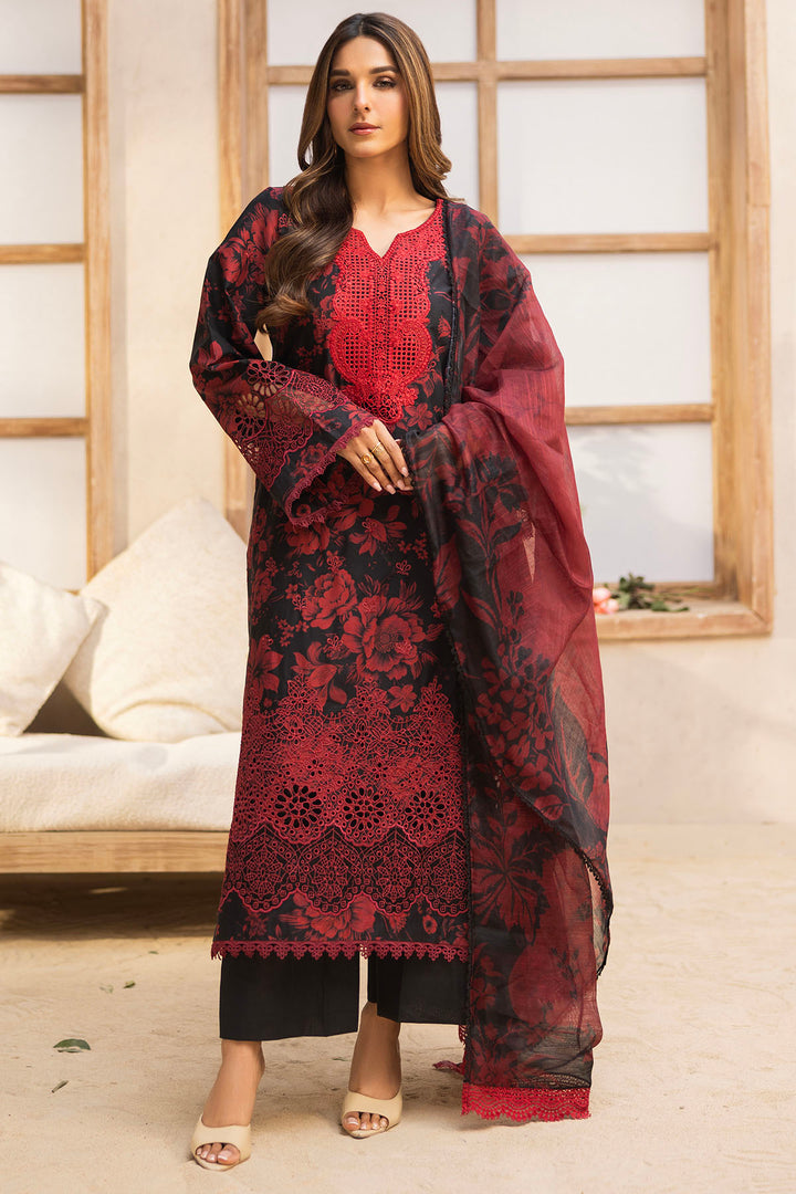 5738-MUSE EMBROIDERED LAWN STITCHED