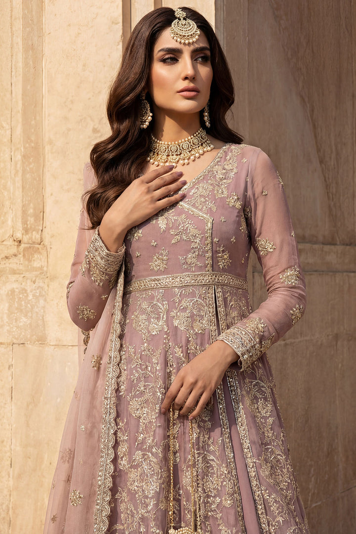 5744-SELENE EMBROIDERED CRINKLE CHIFFON STITCHED