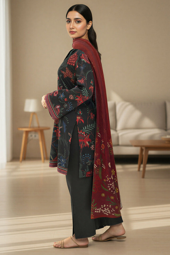 5760-ANOOR DIGITAL PRINTED KHADDAR STITCHED
