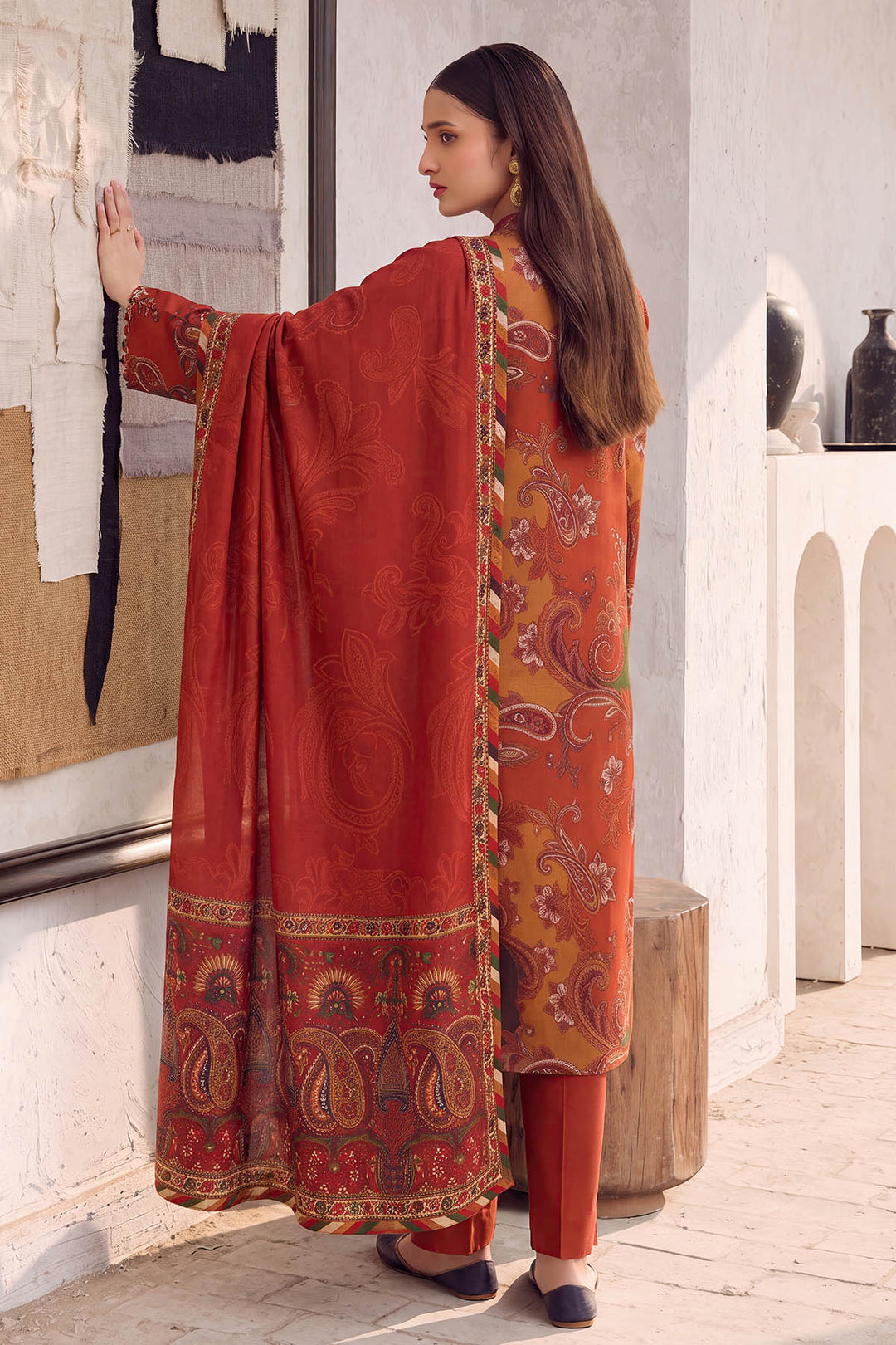 5761-RAHAB DIGITAL PRINTED KHADDAR UNSTITCHED