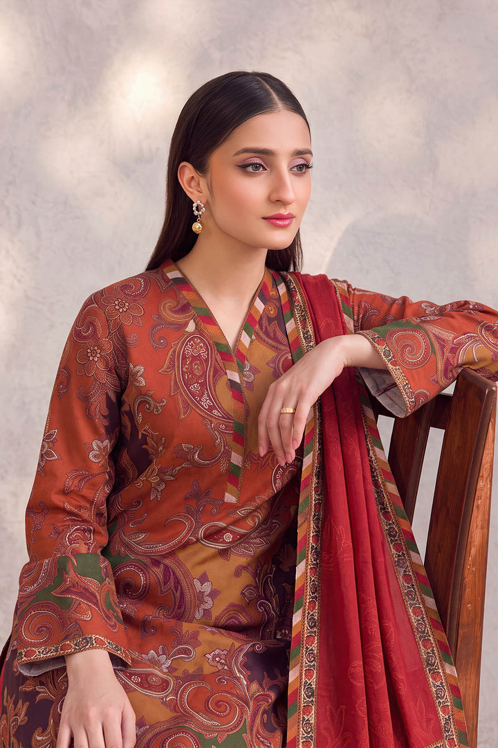 5761-RAHAB DIGITAL PRINTED KHADDAR UNSTITCHED