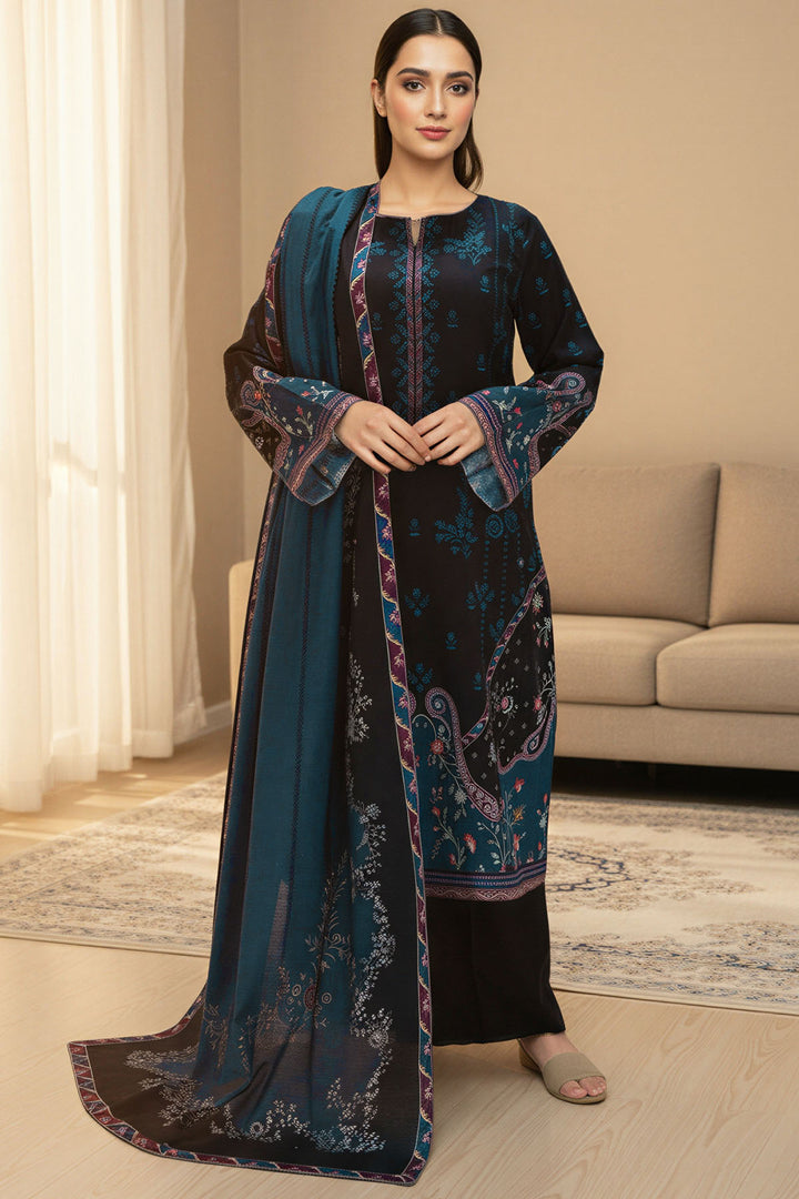 5762-NURVI DIGITAL PRINTED KHADDAR STITCHED