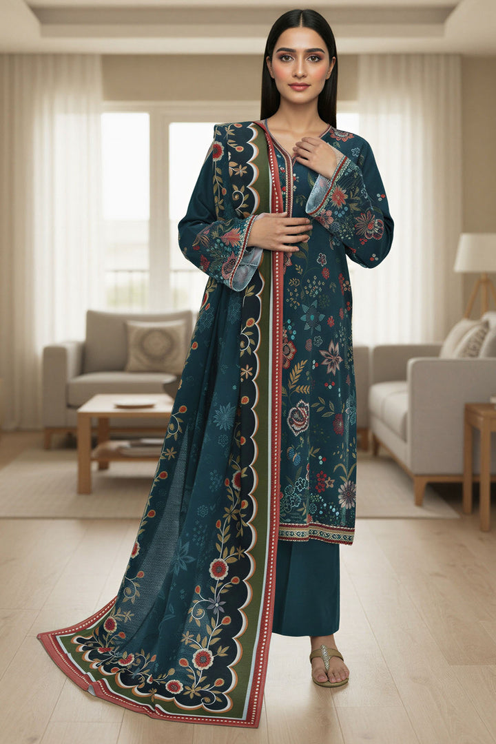 5767-ZIANA DIGITAL PRINTED KHADDAR UNSTITCHED