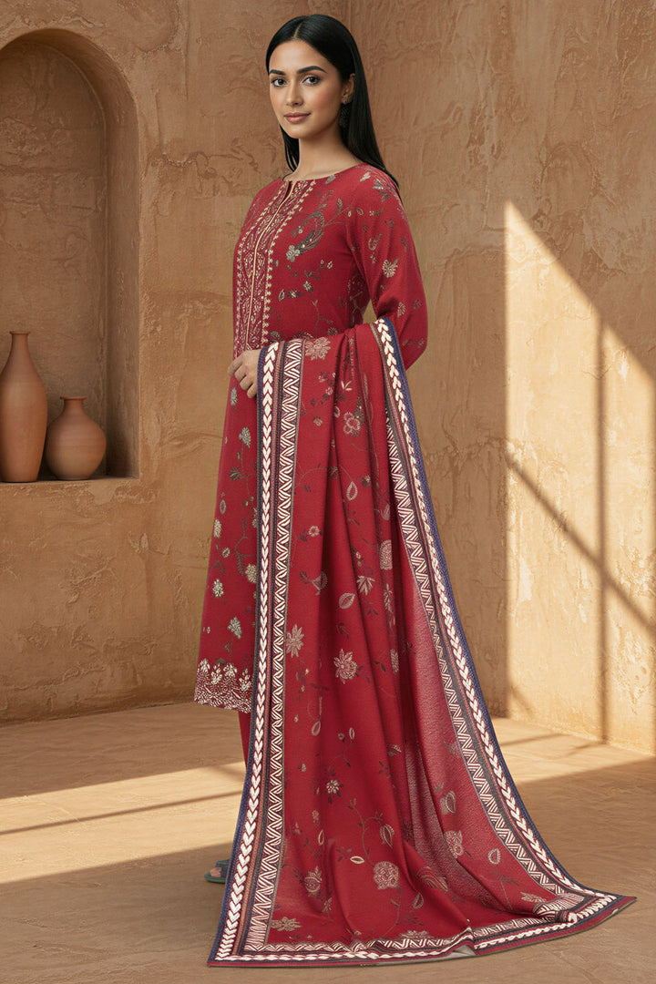 5772-RAZVA DIGITAL PRINTED KHADDAR STITCHED