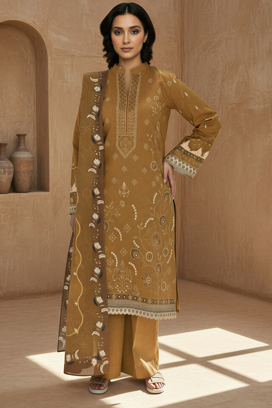 5773-VALERIA DIGITAL PRINTED KHADDAR UNSTITCHED