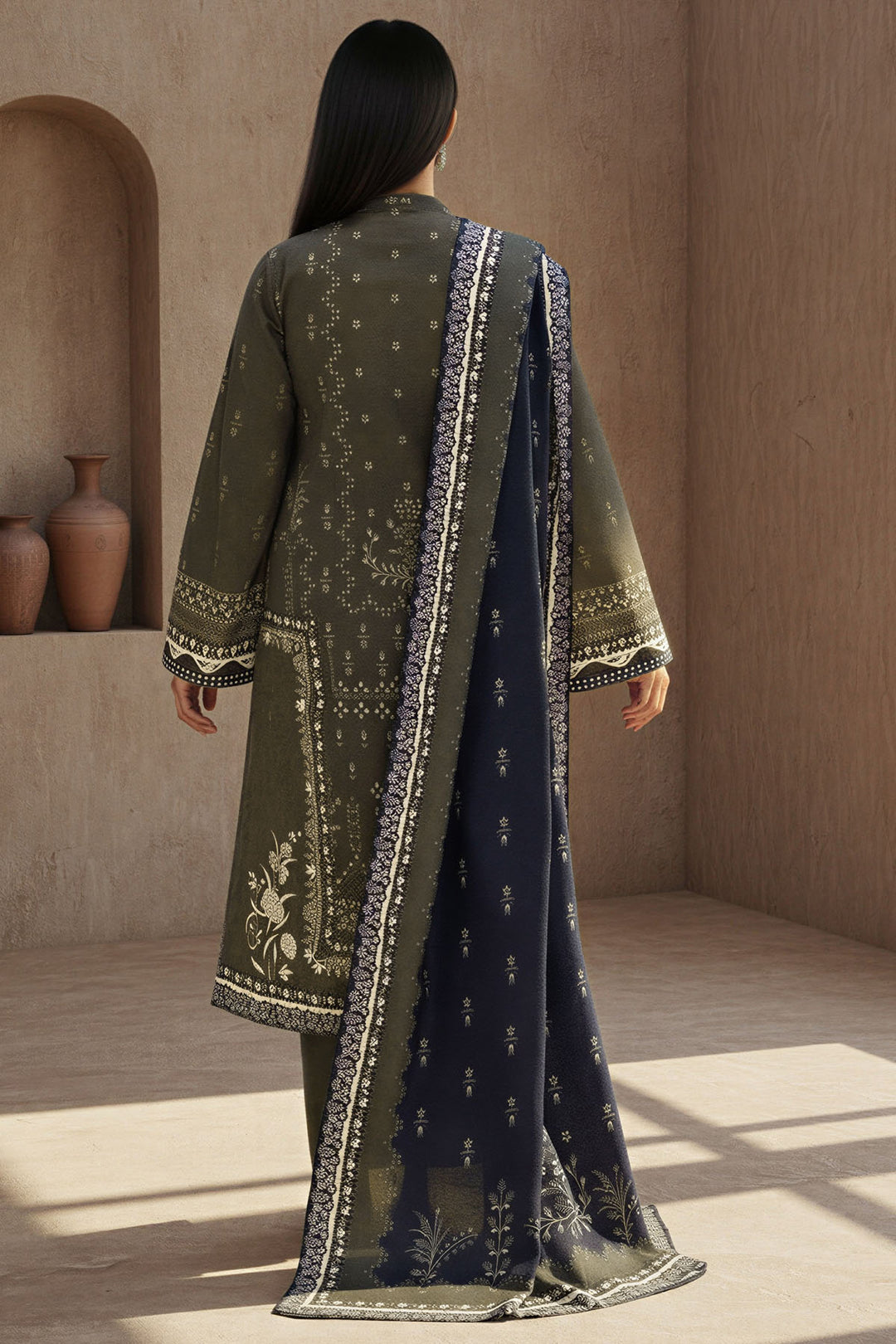 5774-ASENA DIGITAL PRINTED KHADDAR STITCHED