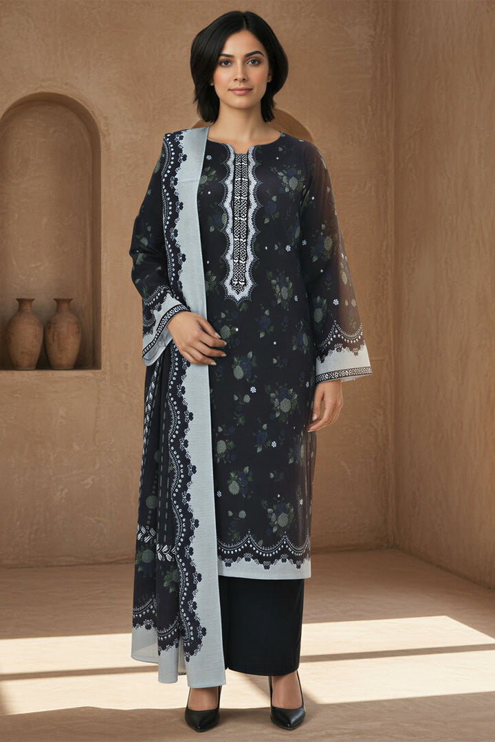 5775-HEDAYA DIGITAL PRINTED KHADDAR STITCHED