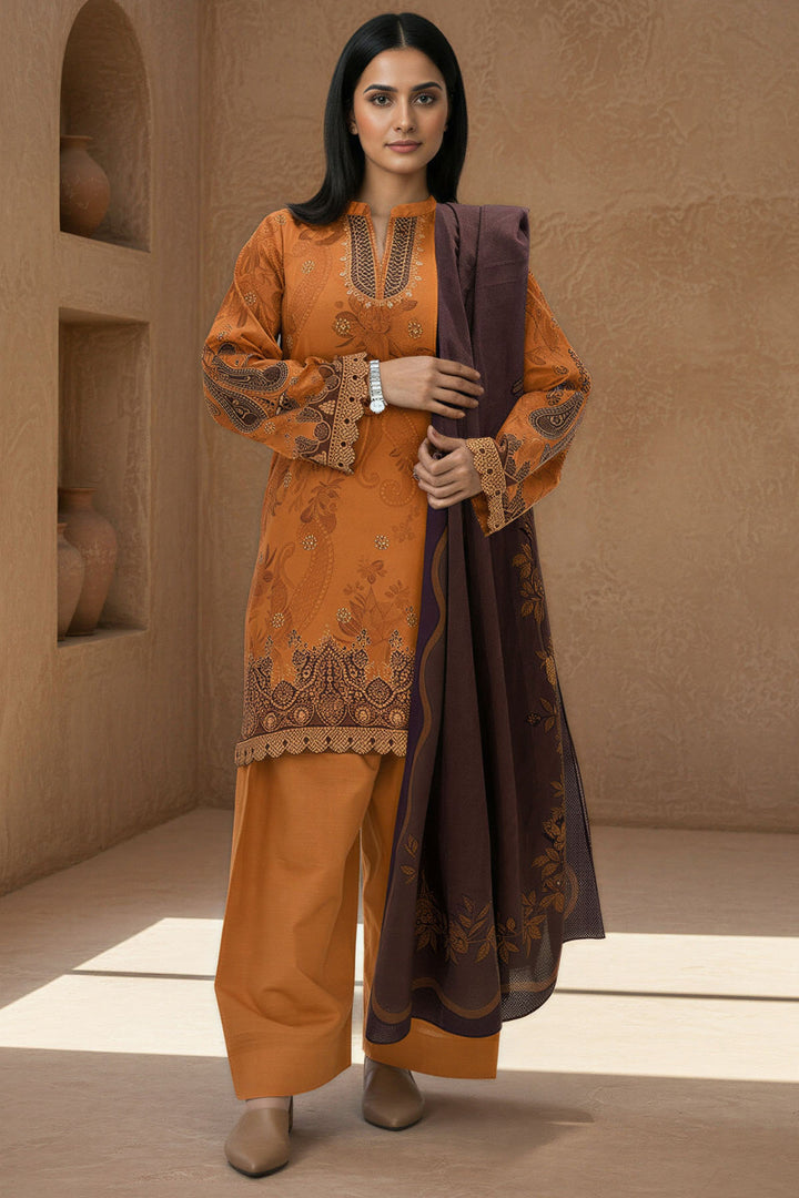 5776-ZAIRA DIGITAL PRINTED KHADDAR UNSTITCHED