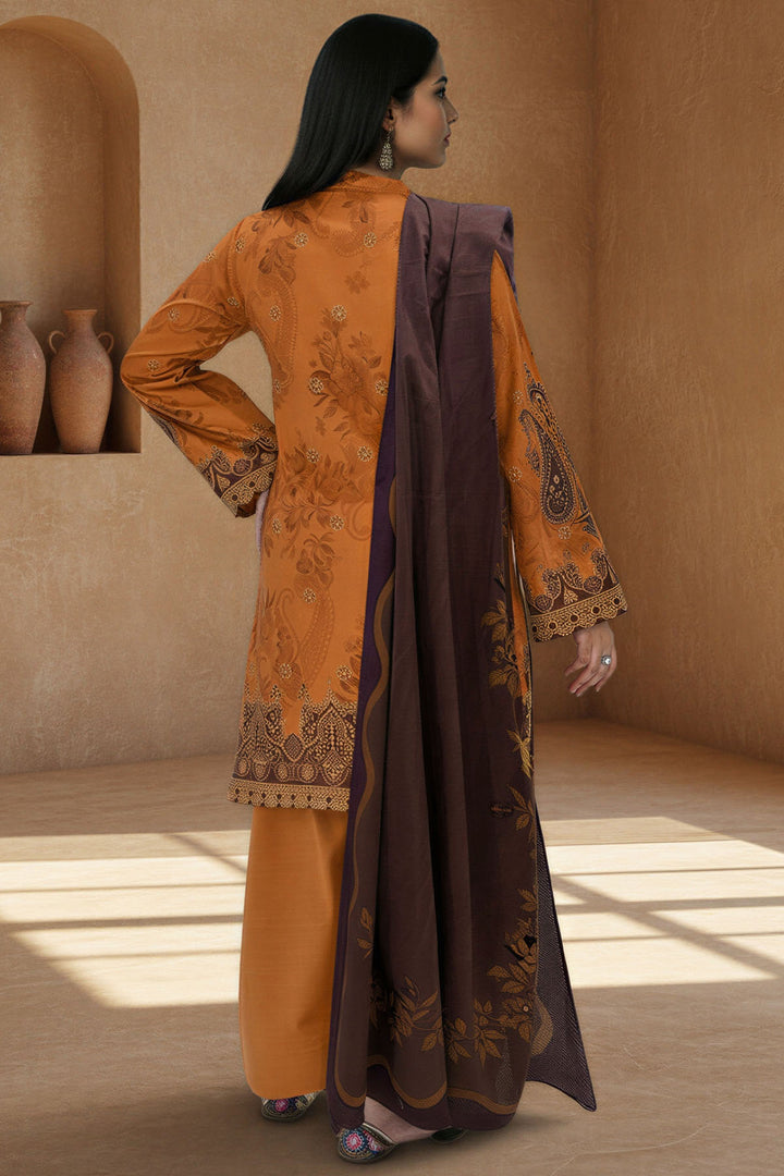 5776-ZAIRA DIGITAL PRINTED KHADDAR STITCHED