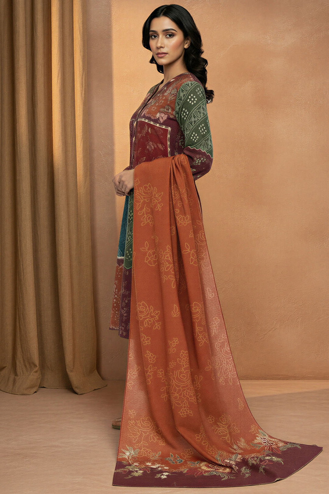 5778-ALIHA DIGITAL PRINTED KHADDAR UNSTITCHED