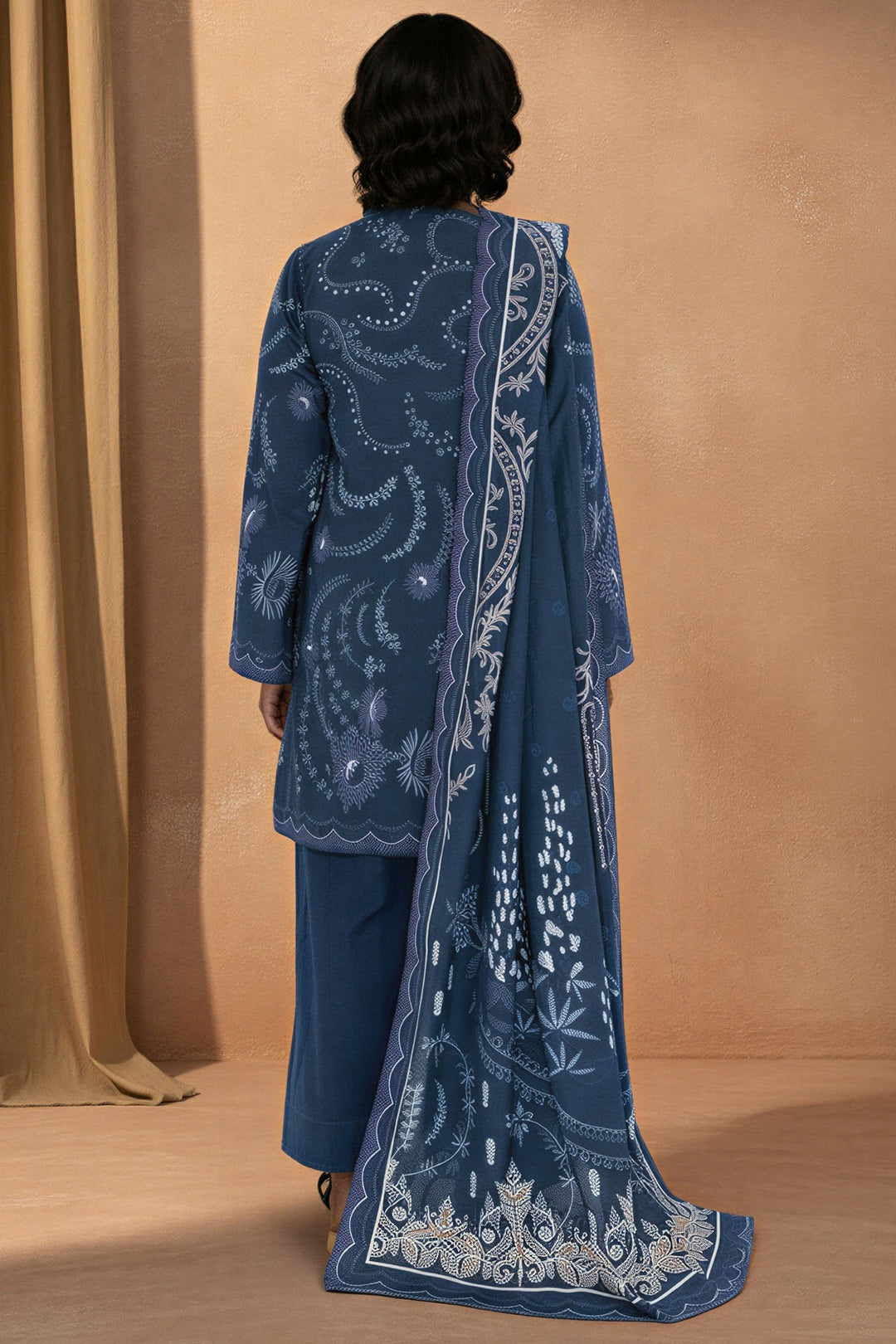 5779-RUA DIGITAL PRINTED KHADDAR STITCHED