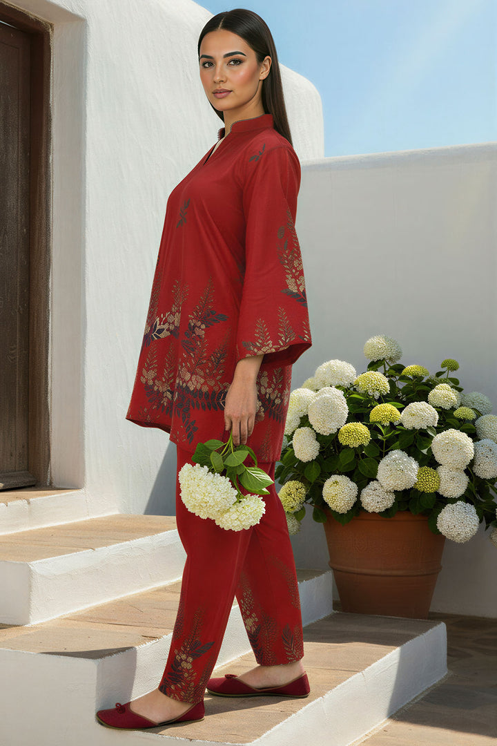 5787-AIRA DIGITAL PRINTED RAW SILK STITCHED