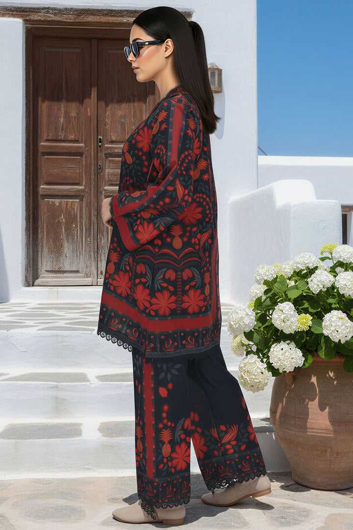 5788-MIRA DIGITAL PRINTED RAW SILK STITCHED