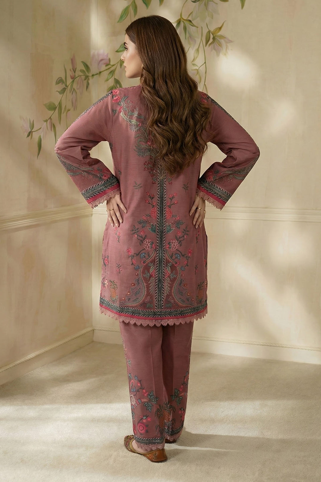 5789-NIYAH DIGITAL PRINTED RAW SILK STITCHED